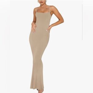 Skims like Elegant Tan Maxi Dress